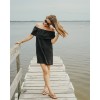 Bardot Dress - Noir