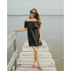 Bardot Dress - Noir