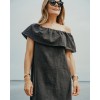 Bardot Dress - Noir